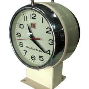 Round Double Clock 1MSE17
