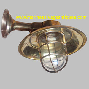 Vintage Brass Wall Lights (9MSE07)