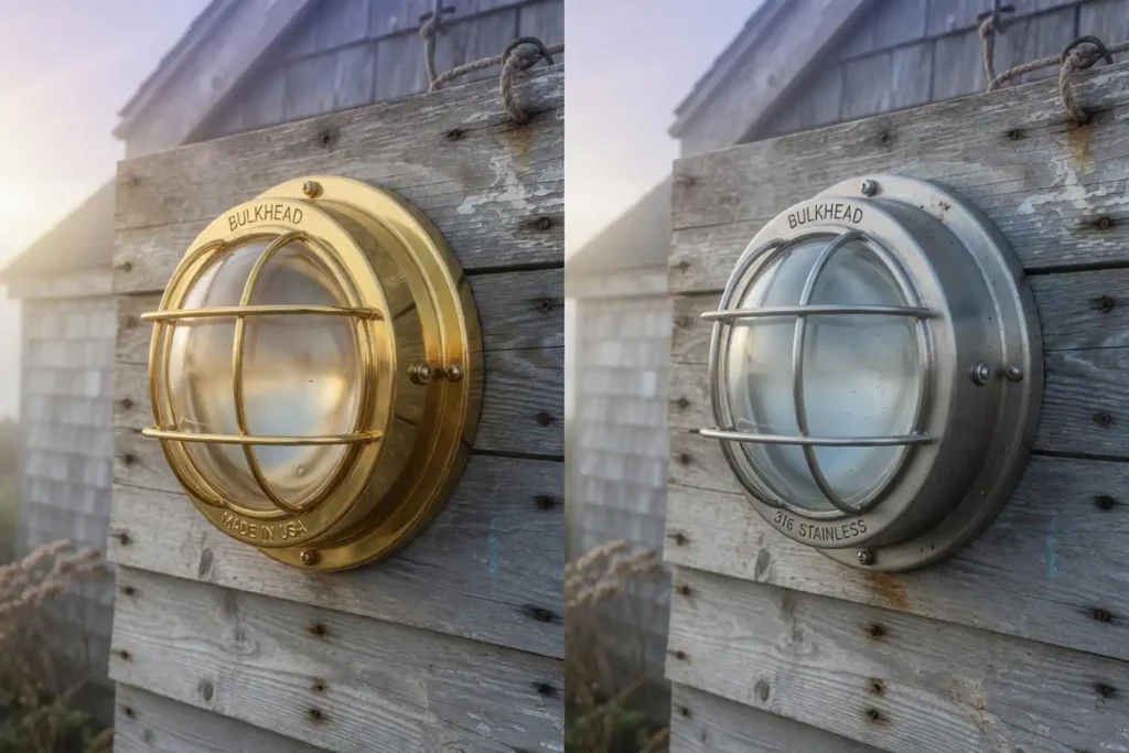 Brass vs. Stainless Steel Bulkhead Lights: Which is Better