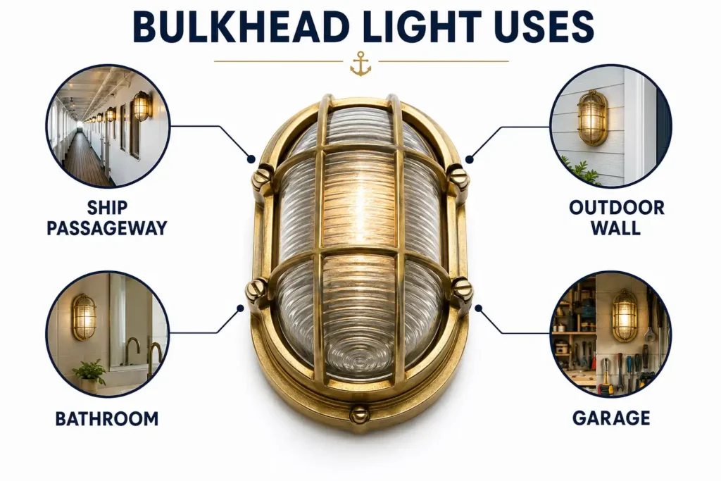 What Is a Bulkhead Light Used For? Ship and Home Uses