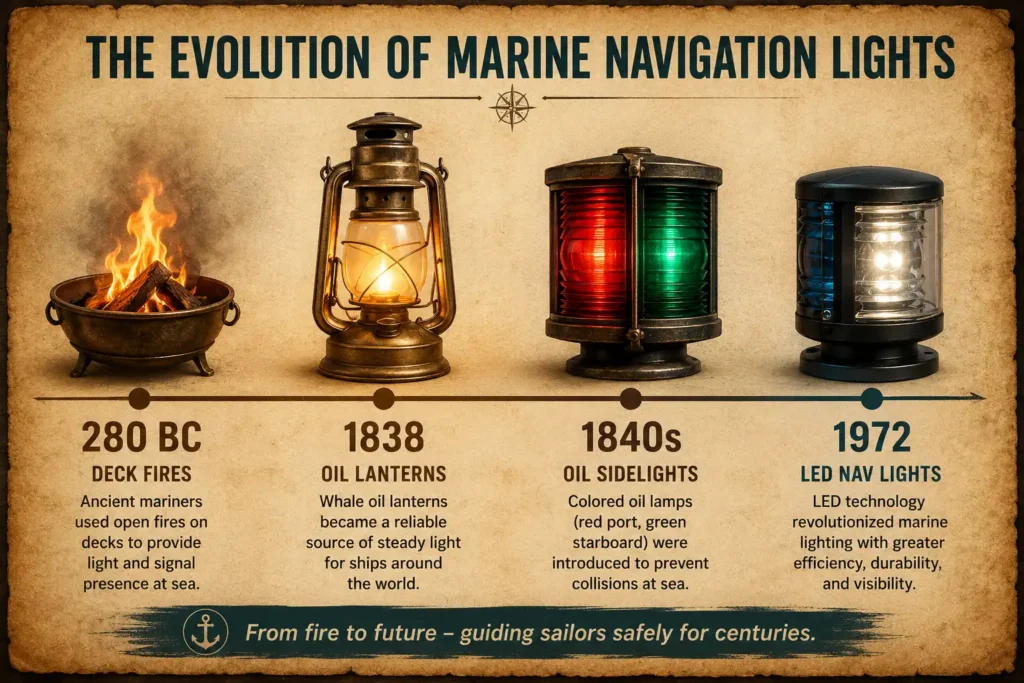 When Were Nautical Lights First Used? A Short History