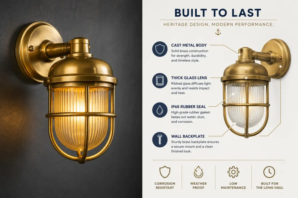 What Are Nautical Wall Lights? A Ship Salvage Guide
