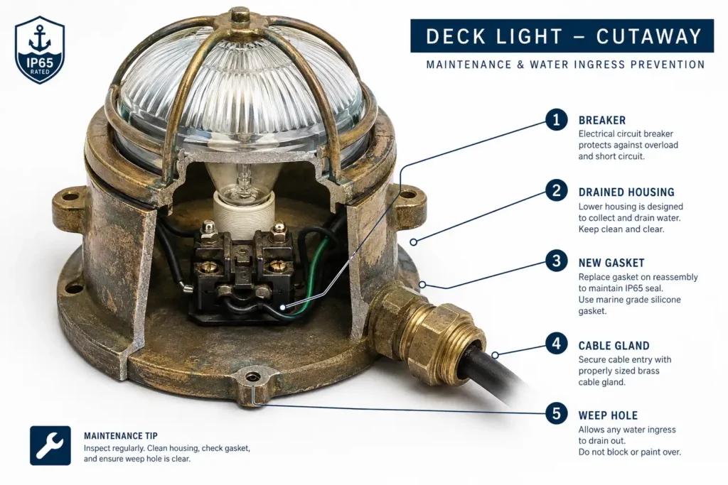 How to Fix Water Inside a Deck Light (Step by Step)