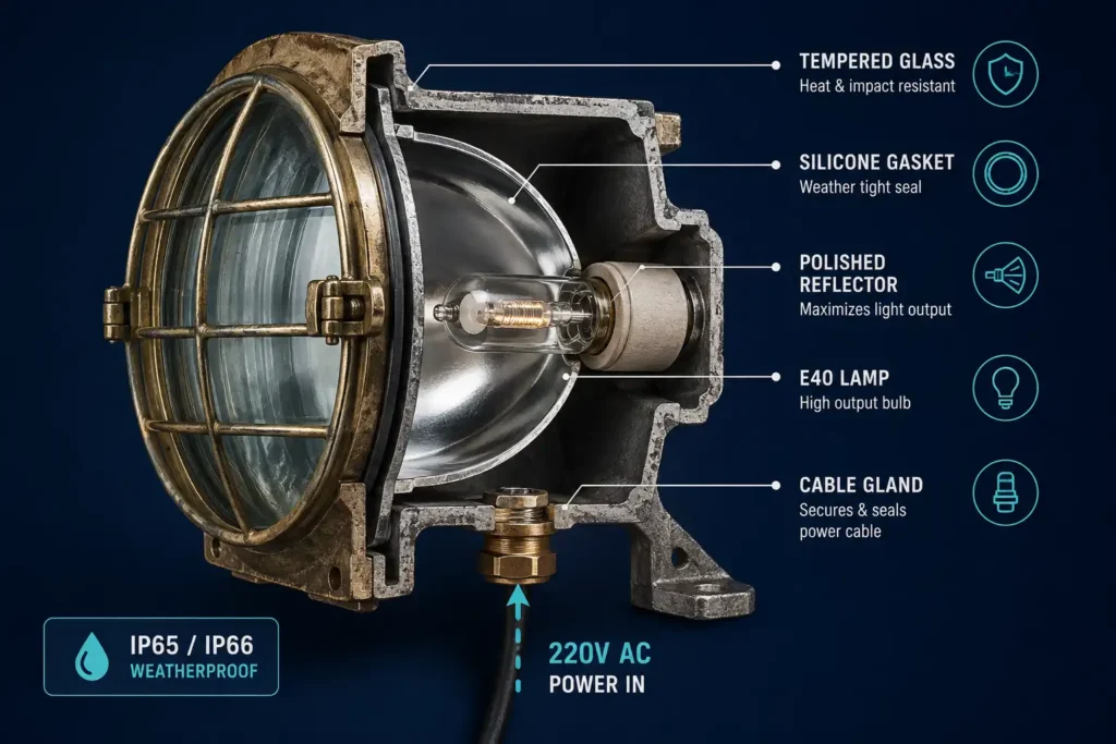 How Do Ship Deck Lights Work? A Salvage Dealer Explains