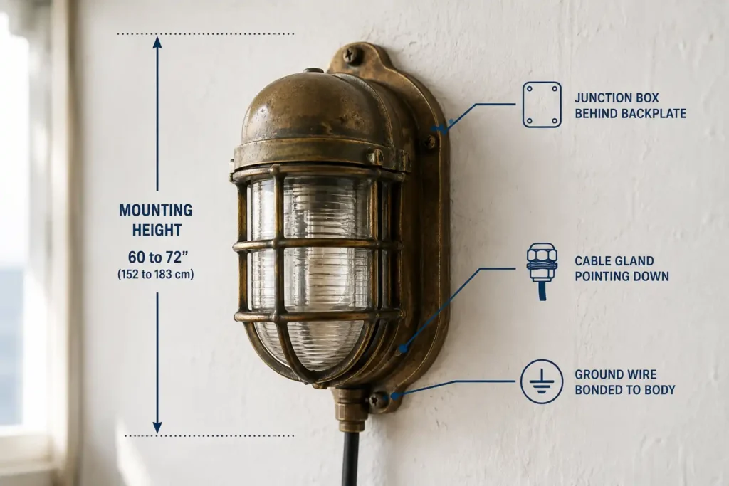 How to Install Passageway Lights Without Ruining the Fixture