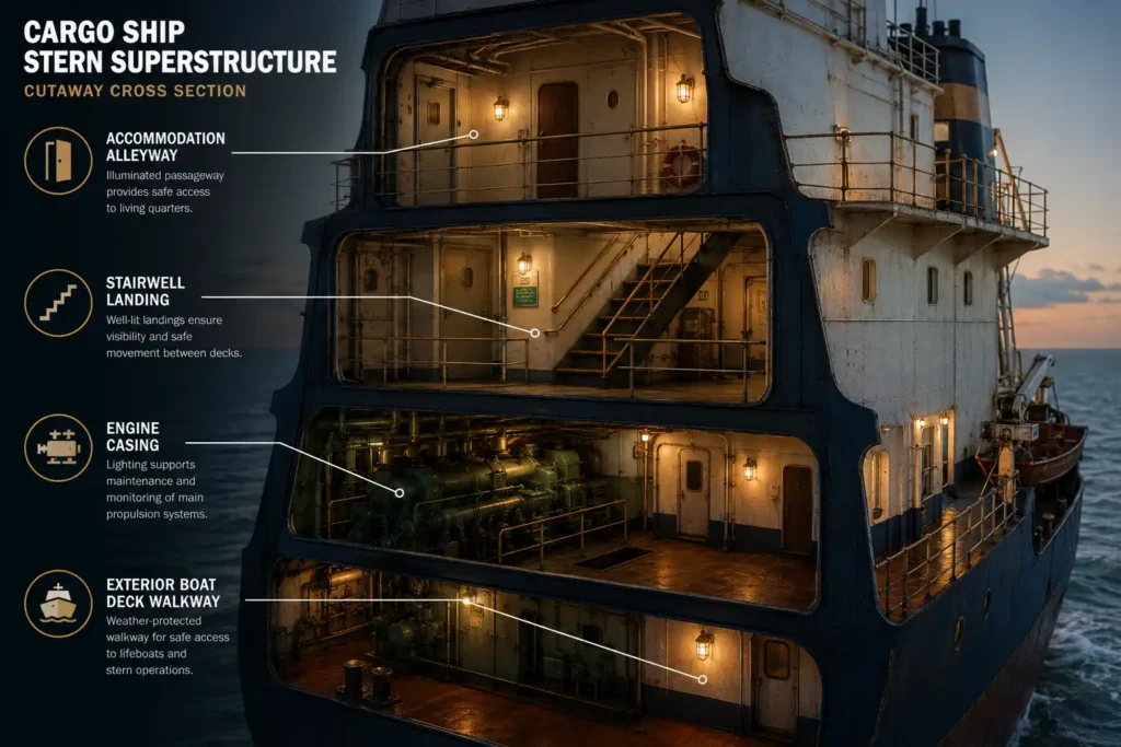 Where Are Passageway Lights on a Ship? A Salvage Yard Tour