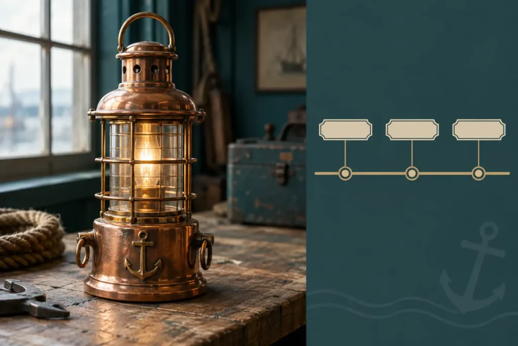 How Old Are Nautical Lanterns? Dating Real Ship Salvage