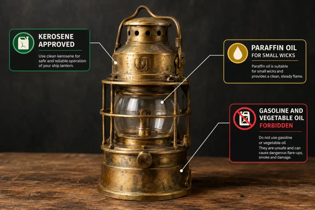 What Oil Is Used in Nautical Lanterns? Kerosene and the Rest