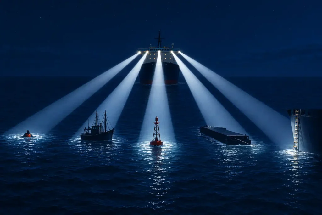 What Are Searchlights Used For on Ships? A Salvage Dealer Explains
